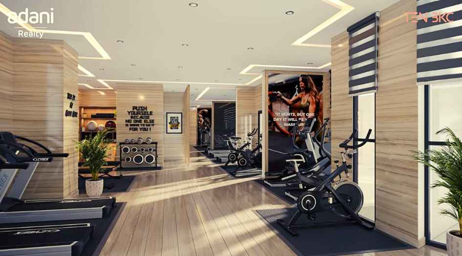Adani-10-BKC-Amenities-Gymnasium