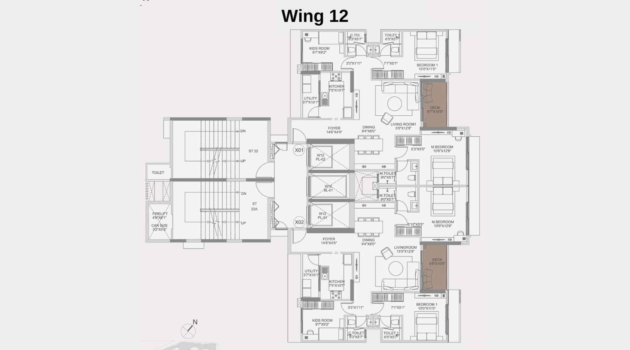 Adani-10-BKC-Floor-Plan-Zone-C-Wing-12
