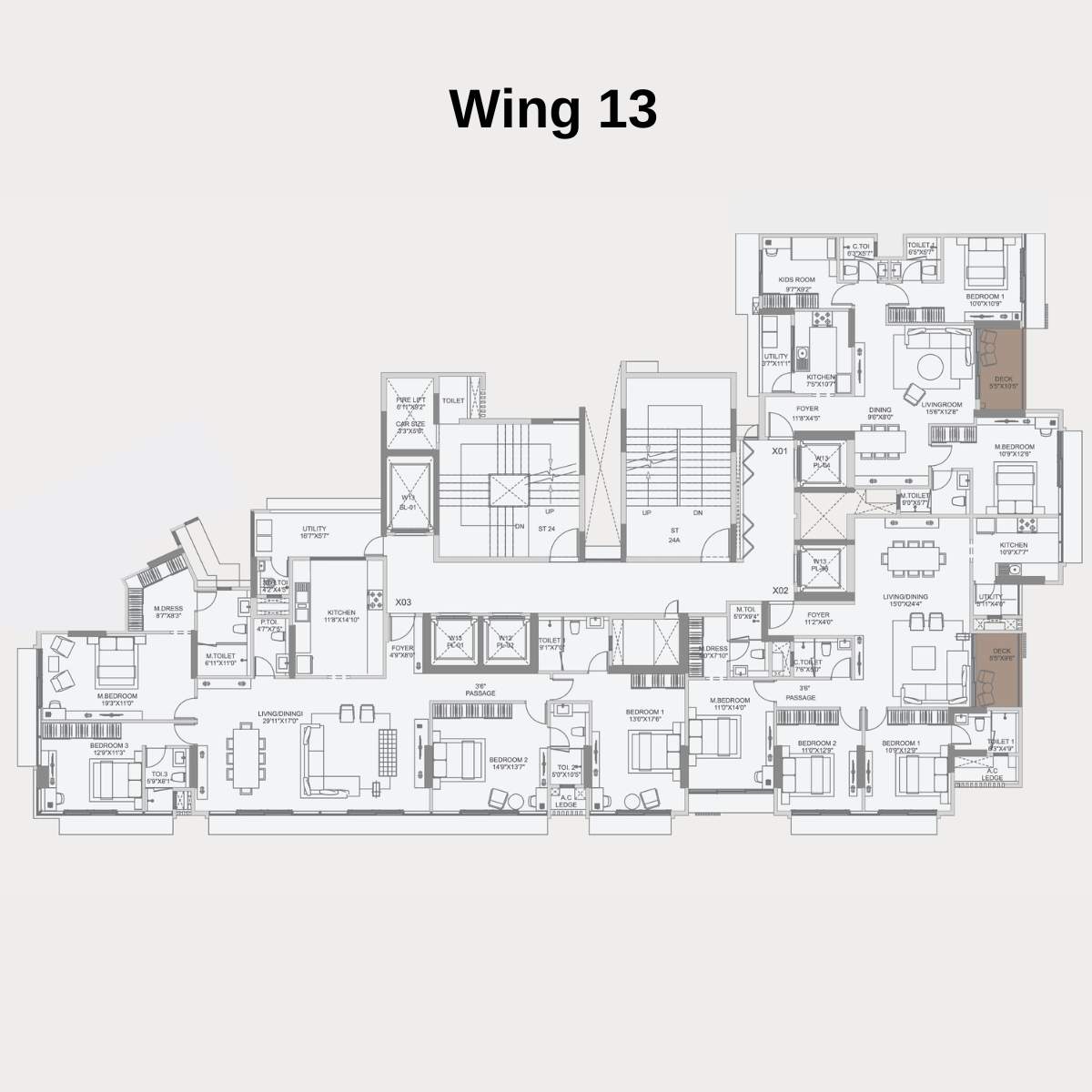 Adani-10-BKC-Floor-Plan-Zone-C-Wing-13