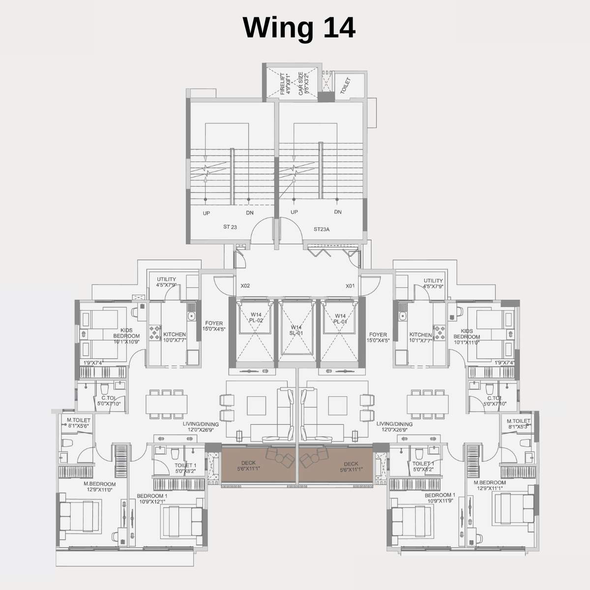 Adani-10-BKC-Floor-Plan-Zone-C-Wing-14